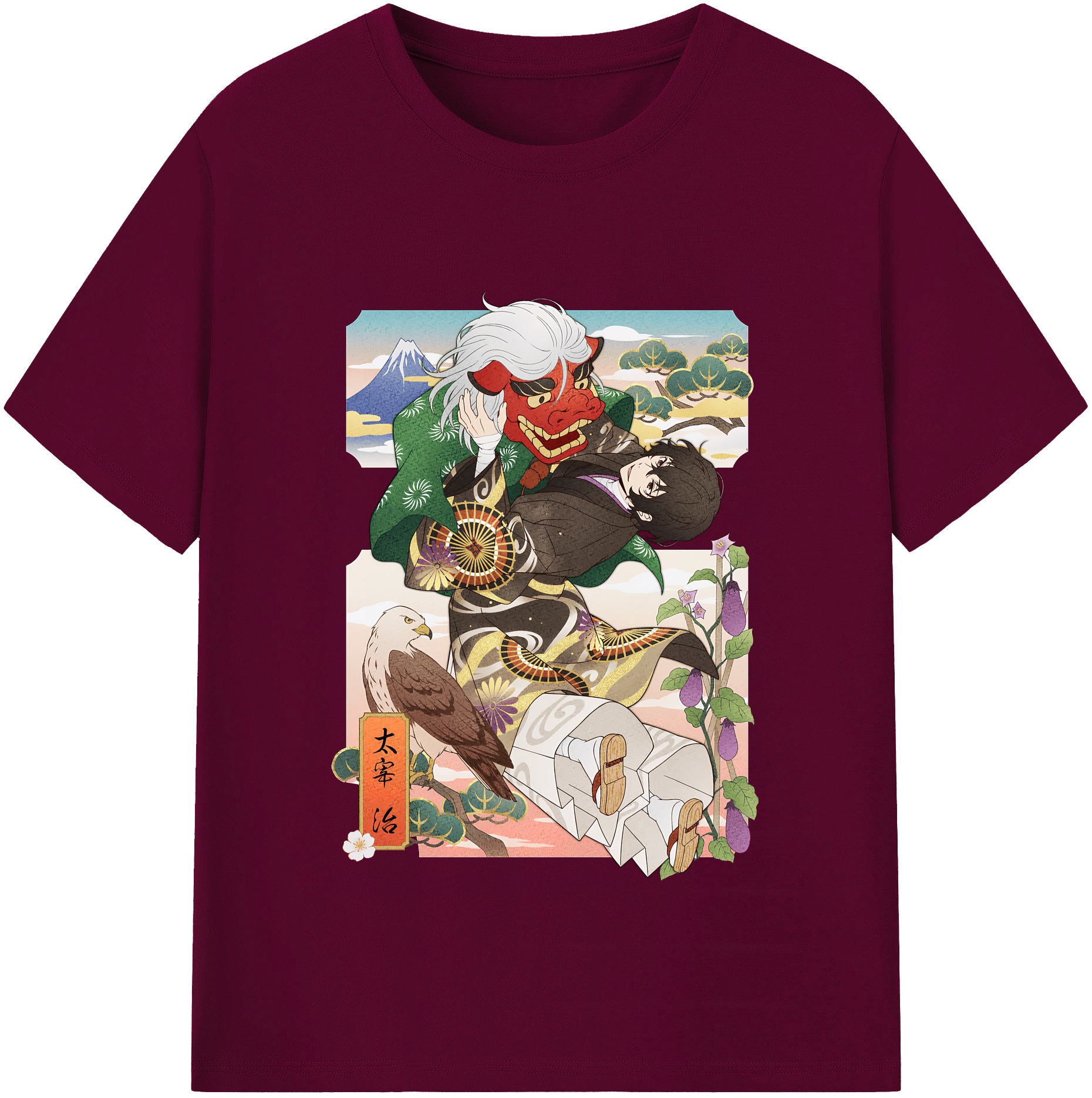（画像用） 文豪ストレイドッグス Bungo Stray Dogs レディースカジュアルプリントTシャツ（綿100％）